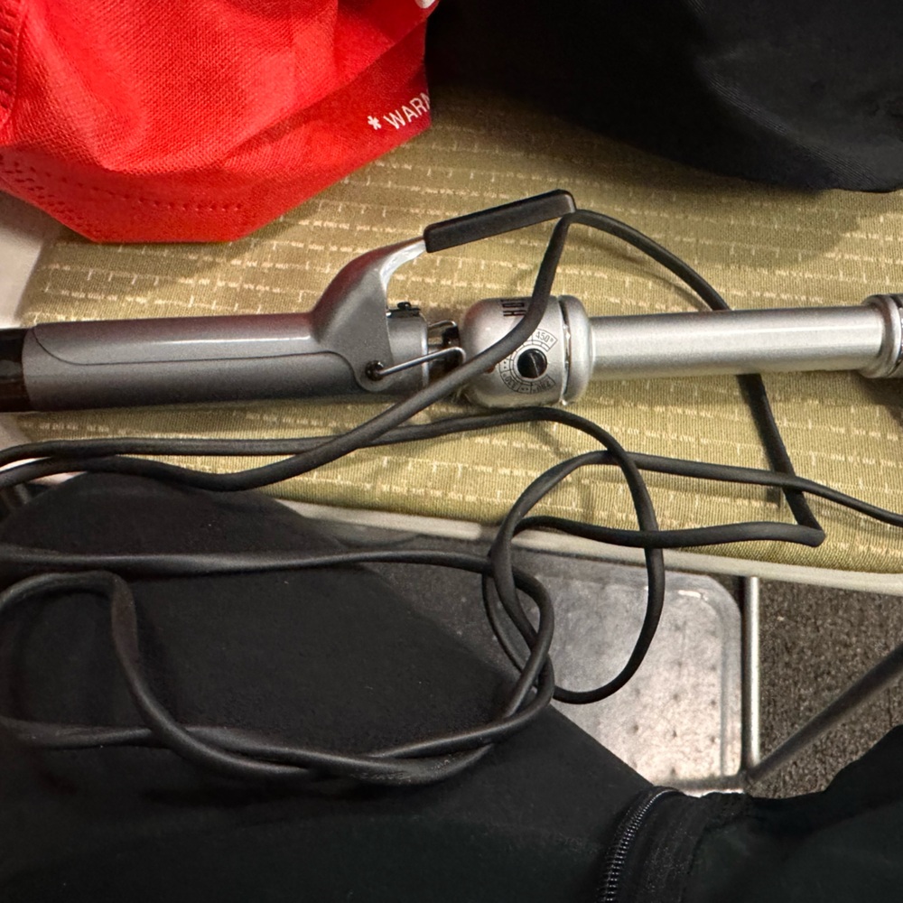 Silver Curling Iron Hair Accessory hot tools
